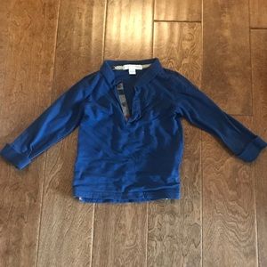 Burberry Long Sleeve Polo - collard shirt - 2yr
